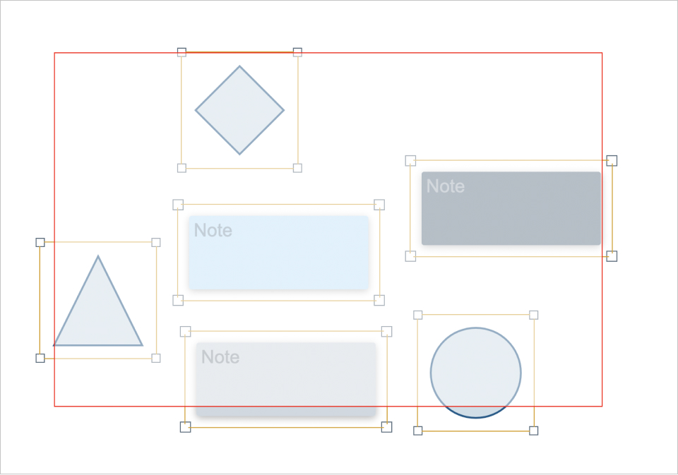 Colltrain object selection