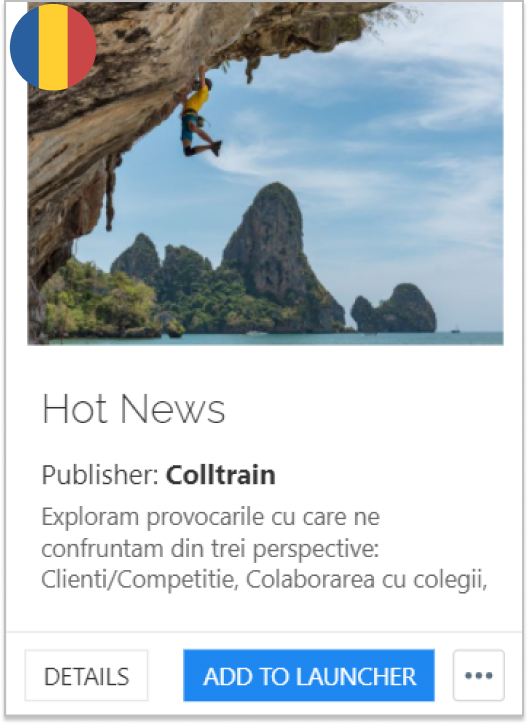 Hot news - Colltrain Library - Activity Description - ro