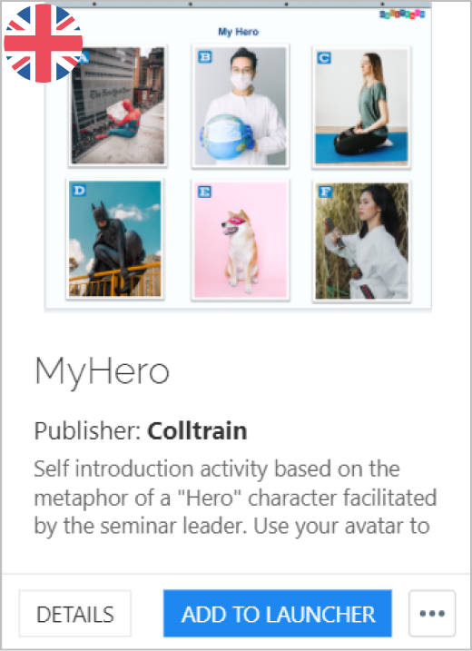 MyHero - walk the board activity - Colltrain Library - Activity Description - en