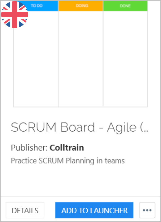 SCRUM Board - Agile - Colltrain Library - Activity Description - en