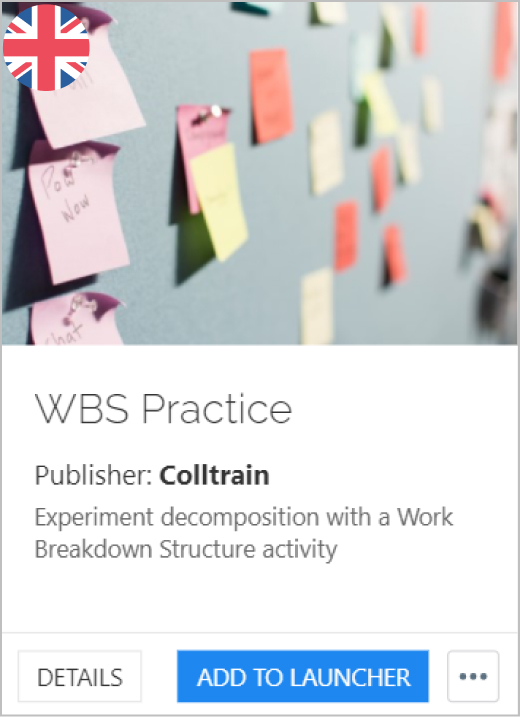 WBS practice - Colltrain Library - Activity Description - en