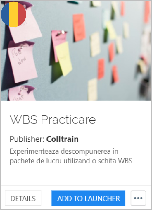 WBS practice - Colltrain Library - Activity Description - ro