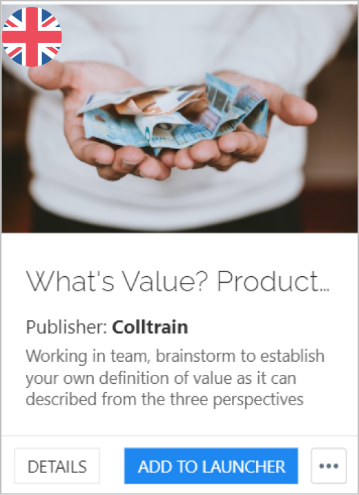 What's value - Colltrain Library - Activity Description - en