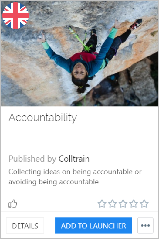 Accountability - Colltrain Library - Activity Description - en