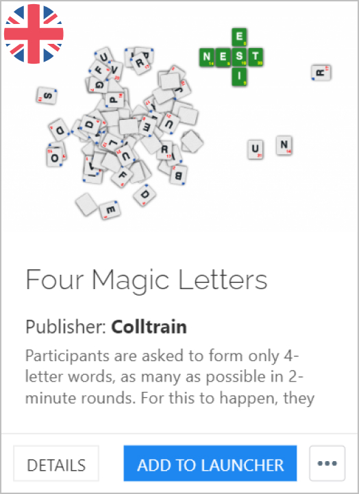 Magic letters - Colltrain Library - Activity Description - en