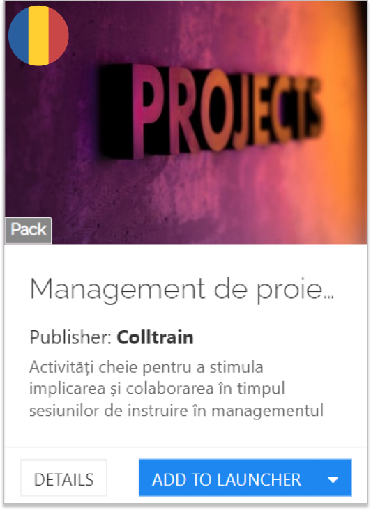 Project Management Starter pack (1) in Colltrain - ro