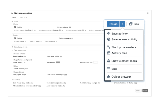 Colltrain 3 - Start-Up parameters